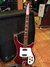 Rickenbacker 481/6 Slant Fret, Burgundy: Full Instrument - Front