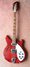 Rickenbacker 360/6 , Burgundy: Full Instrument - Front