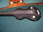 Rickenbacker 59/6 LapSteel, Black crinkle: Neck - Front