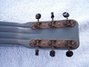 Rickenbacker NS/Post War/6 LapSteel, Gray Sunburst: Headstock - Rear