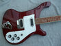 Rickenbacker 480/6 , Burgundy: Body - Front