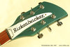 Rickenbacker 360/6 , Turquoise: Headstock