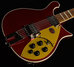 Rickenbacker 660/12 , Ruby: Body - Front