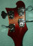 Rickenbacker 4003/4 , Fireglo: Headstock - Rear