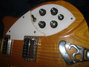 Rickenbacker 360/6 Mod, Mapleglo: Close up - Free2