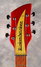 Rickenbacker 660/6 , Ruby: Headstock