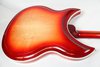 Oct 2012 Rickenbacker 381/12 V69, Fireglo: Body - Rear