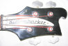 Rickenbacker 4001/4 , Jetglo: Headstock