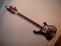 Rickenbacker 4001/4 , Burgundy: Full Instrument - Front