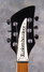 Oct 1990 Rickenbacker 350/6 SH, Jetglo: Headstock