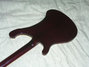 Jul 1972 Rickenbacker 4001/4 , Burgundy: Body - Rear