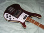 Rickenbacker 4001/4 , Burgundy: Close up - Free