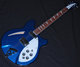 Rickenbacker 360/6 , Midnightblue: Close up - Free