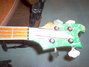 Rickenbacker 4001/4 Mod, Custom: Headstock