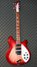 Rickenbacker 370/6 VP, Fireglo: Full Instrument - Front