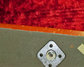 Rickenbacker 105/6 LapSteel, Burgundy: Body - Rear
