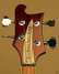 Rickenbacker 4001/4 , Burgundy: Headstock