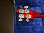Rickenbacker 4001/4 , Burgundy: Headstock - Rear