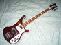 Rickenbacker 4001/4 , Burgundy: Full Instrument - Front