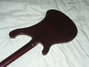 Rickenbacker 4001/4 , Burgundy: Full Instrument - Rear