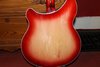 May 2003 Rickenbacker 360/6 , Fireglo: Body - Rear