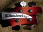 Rickenbacker 4001/4 , Fireglo: Headstock
