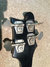 Rickenbacker 4001/4 Mod, Jetglo: Headstock - Rear