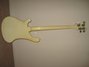 Rickenbacker 4001/4 BT, White: Full Instrument - Rear
