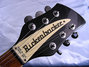 Rickenbacker 360/6 , Jetglo: Headstock