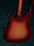 Rickenbacker 1996/6 RoMo, Fireglo: Body - Rear