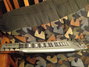 Dec 1955 Rickenbacker 100/6 LapSteel, Gray: Body - Rear
