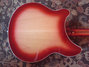 Sep 2001 Rickenbacker 360/6 , Fireglo: Body - Rear
