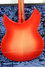 Jul 2006 Rickenbacker 330/6 , Fireglo: Body - Rear