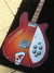 Rickenbacker 4005/8 PW Refin, Fireglo: Body - Front