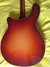 Dec 2006 Rickenbacker 4005/8 PW Refin, Fireglo: Body - Rear