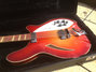 Rickenbacker 4005/8 PW Refin, Fireglo: Close up - Free2