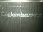 Rickenbacker TR75/amp , Black: Neck - Front