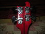 Rickenbacker 4001/4 , Burgundy: Headstock - Rear
