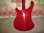 Oct 1973 Rickenbacker 4001/4 , Burgundy: Body - Rear