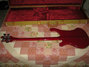 Rickenbacker 4001/4 , Burgundy: Full Instrument - Rear