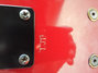 May 1987 Rickenbacker 2030/4 BT, Burgundy: Body - Rear