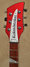 Rickenbacker 620/6 , Ruby: Headstock