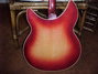 Sep 1965 Rickenbacker 365/6 O.S., Fireglo: Body - Rear