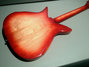 Aug 1967 Rickenbacker 900/6 , Fireglo: Body - Rear