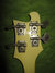 Rickenbacker 4001/4 Mod, White: Headstock - Rear