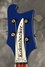 Rickenbacker 4001/4 , Azureglo: Headstock