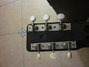 Rickenbacker B/6 LapSteel, Black: Headstock - Rear