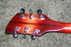 Rickenbacker 330/6 , Fireglo: Headstock - Rear