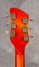 Rickenbacker 615/6 , Fireglo: Headstock - Rear