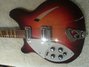 Rickenbacker 360/6 VP, Amber Fireglo: Body - Front